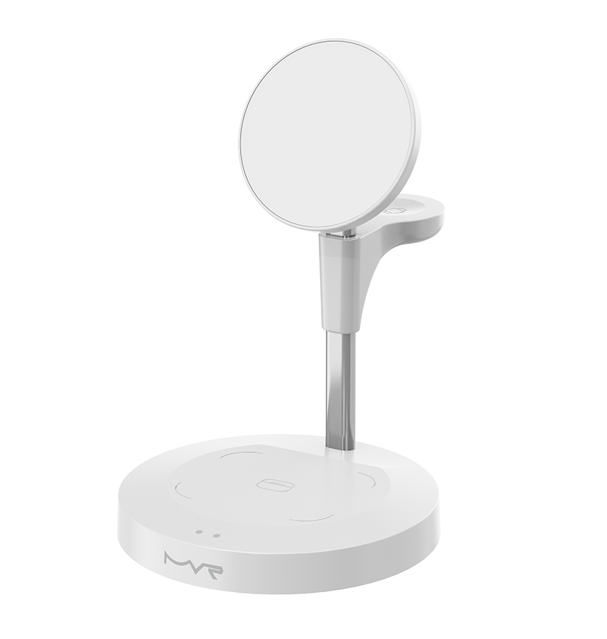 MVR 3 – in – 1 Wireless Charging Station - Black | 15W, MagSafe Compatible Charger - Image 2