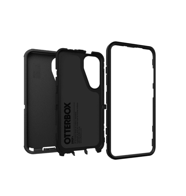 Samsung S25 Otterbox Defender MagSafe Cover - Black - Image 4
