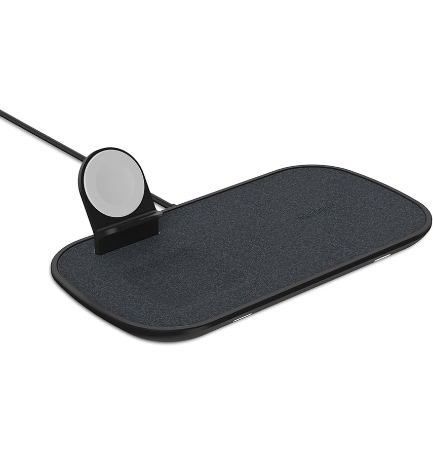 Brand New Mophie 3-in-1 Wireless Charging Pad - Black