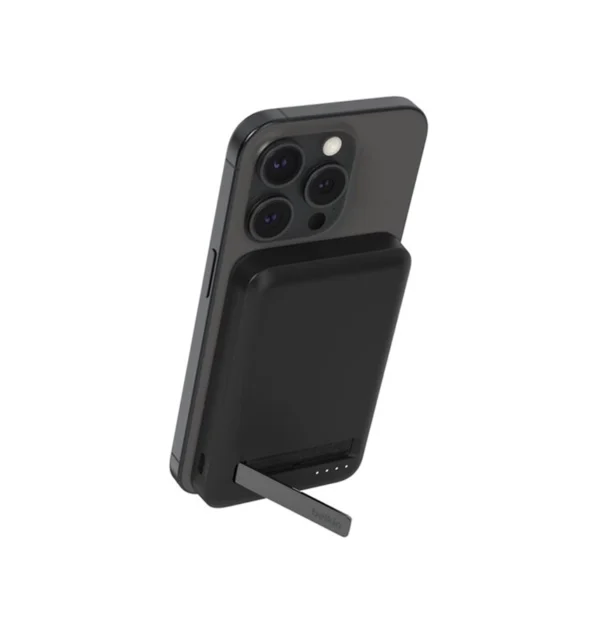 Belkin BoostCharge Qi2 15W 8K Magnetic Power bank - Black(BPD007BTBK), 2xUSB-C, 1M USB-C to USB-C Cable, 15W Total Power
