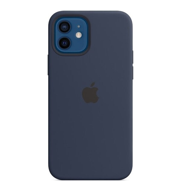 iPhone 12/12pro Premium MVR Saffiano Magsafe Leather Cover | Slim Protective Phone Case - Navy
