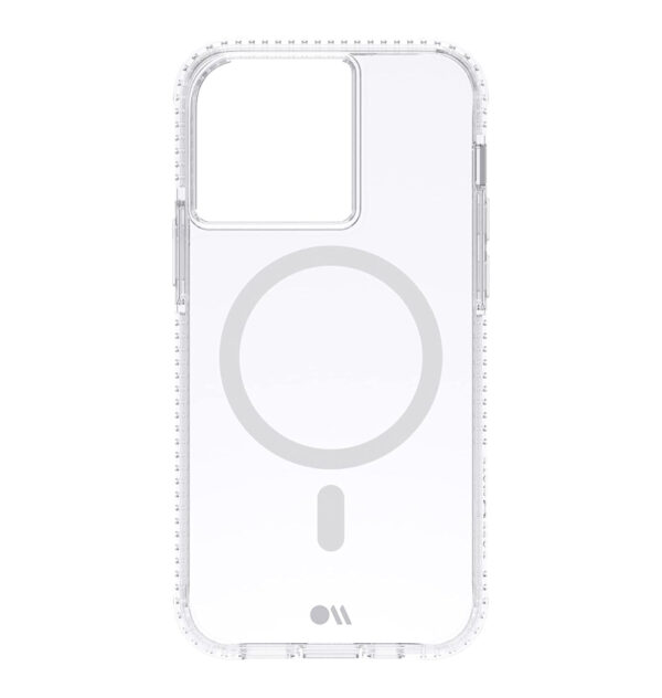 iPhone 13 Pro Tough Plus MagSafe Antimicrobial Case - Clear Case-Mate Heavy-Duty Protection_ Dr