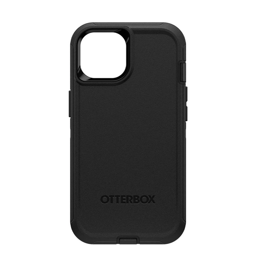 iPhone 14 Case - Black | OtterBox Defender Series, Scratch-Resistant Rugged Protective Back Cover
