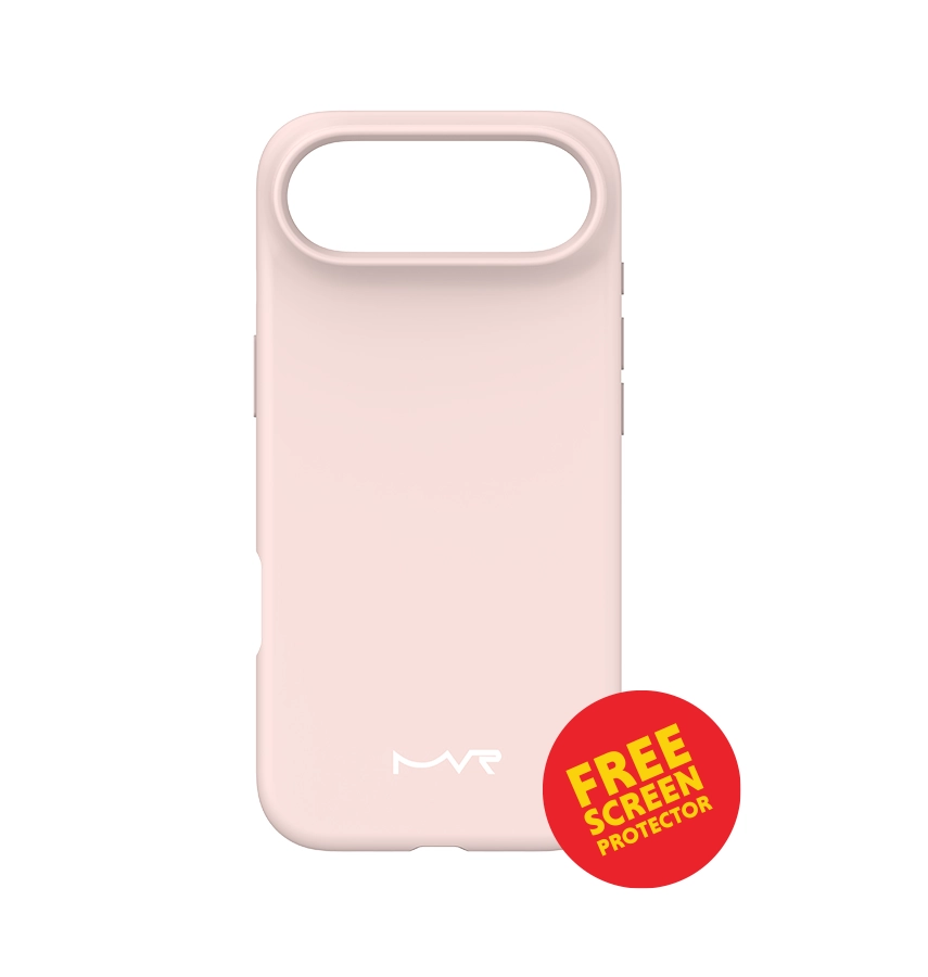iPhone 17 Air Liquid Silicone Case – Blush | MVRSoft-Touch Finish, Anti-Slip Grip, Premium Protection