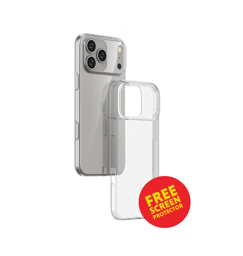 iPhone 17 Pro Cover – Clear | Soft Slim Flexible Design, Lightweight Protection, Crystal Transparency