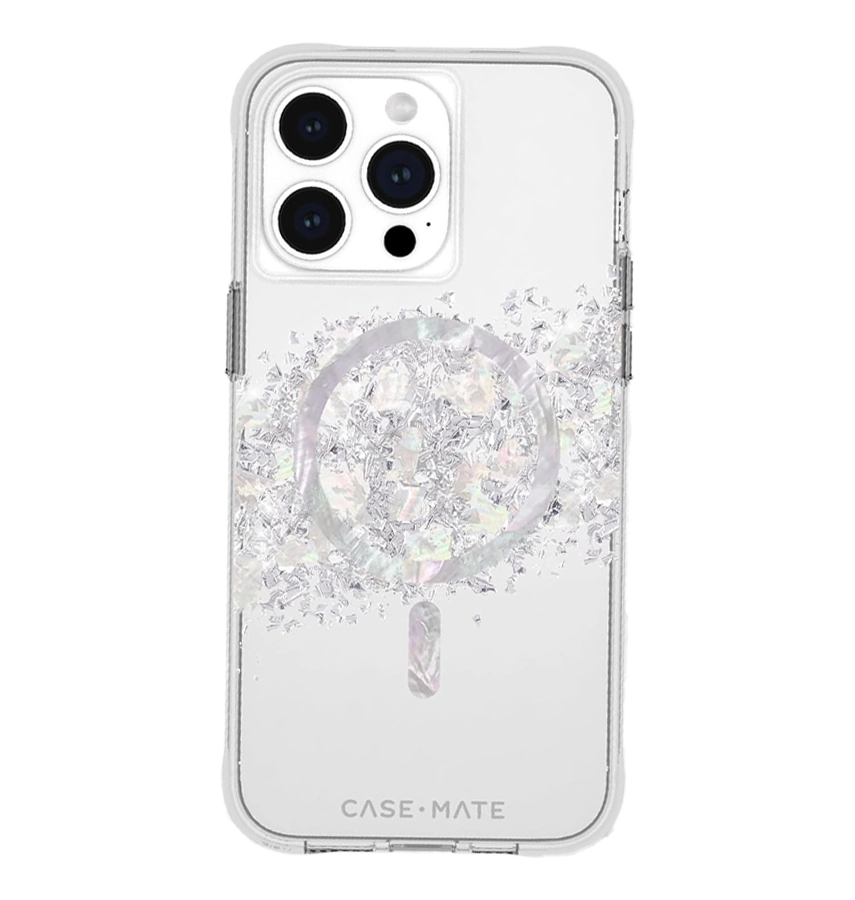 iPhone 15 Pro Max Case – Touch of Pearl | Case-Mate Karat MagSafe Cover with Elegant Shimmer & Durable Protection