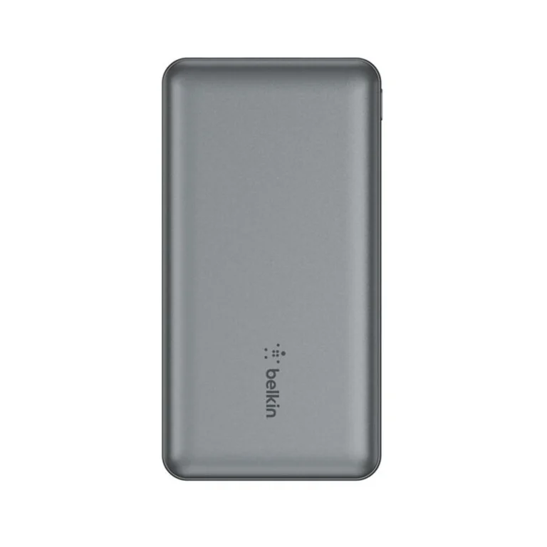 Belkin BoostCharge Power Bank 10K 15W – Space Grey | Fast-Charging Portable Battery with USB-C & USB-A Output