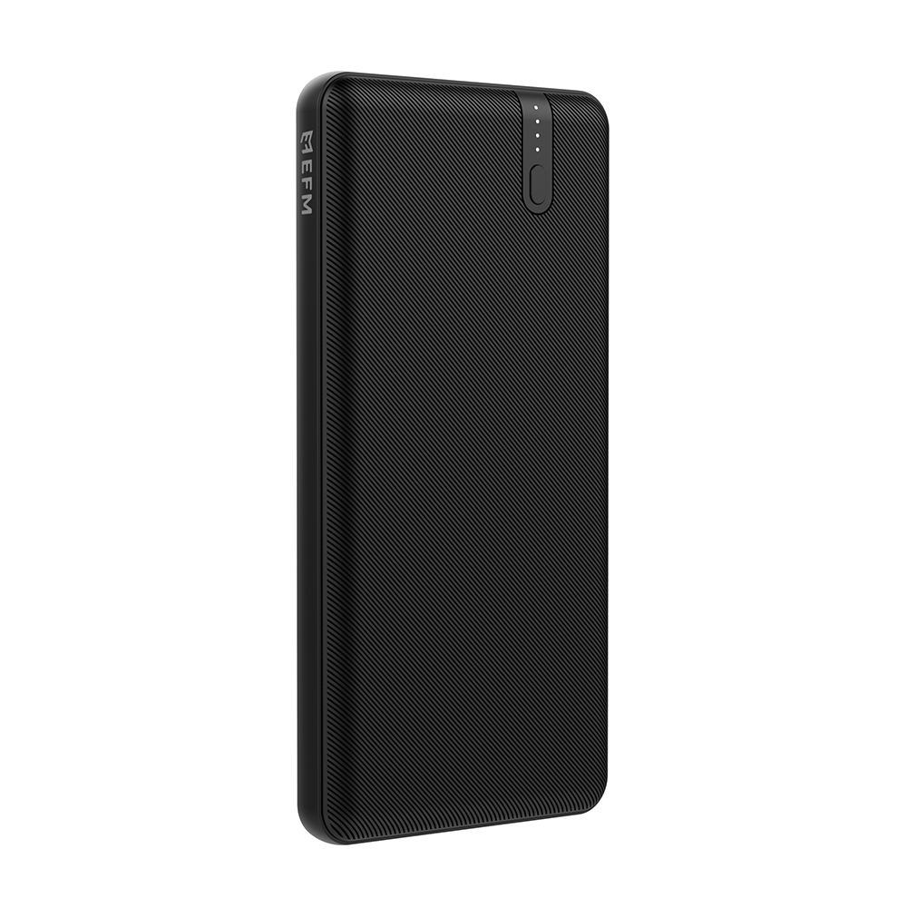 EFM 10000mAh Portable Power Bank With Type C PD18W and QC3.0 Dual USB-A Ports